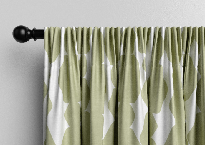 Construct, Grass Green - Made to Measure Curtains - Image 9